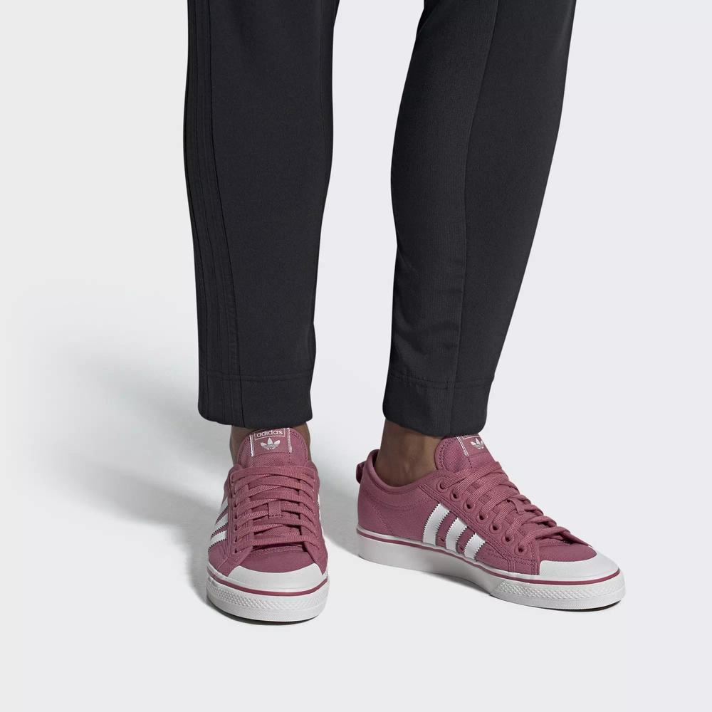 Adidas Nizza Tenis Rosas Para Hombre (MX-49572)